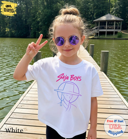 Saja Boys Shirt, Jinu Tee Huntrix Saja Boys Shirt, Kpop Demon Hunters Tee, Jinu Mira Rumi Zoey Fan Shirt, Kpop Demon Hunters Shirt