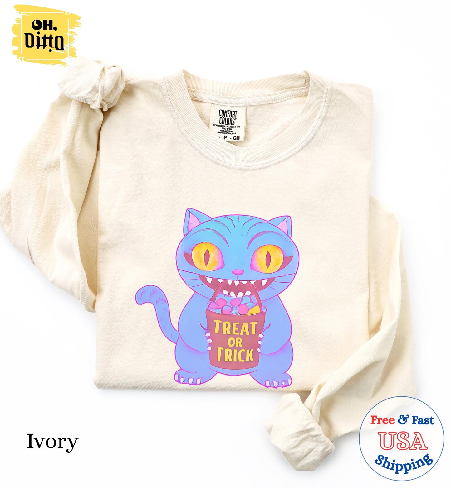 Derpy Trick or Treat Spooky Season Shirt, Halloween Shirts, Kpop Huntrix Shirt, Huntrix Girl Kpop Movie Fan Gift Tee, Kpop Demon Hunters Tee