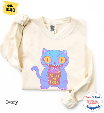 Derpy Trick or Treat Spooky Season Shirt, Halloween Shirts, Kpop Huntrix Shirt, Huntrix Girl Kpop Movie Fan Gift Tee, Kpop Demon Hunters Tee