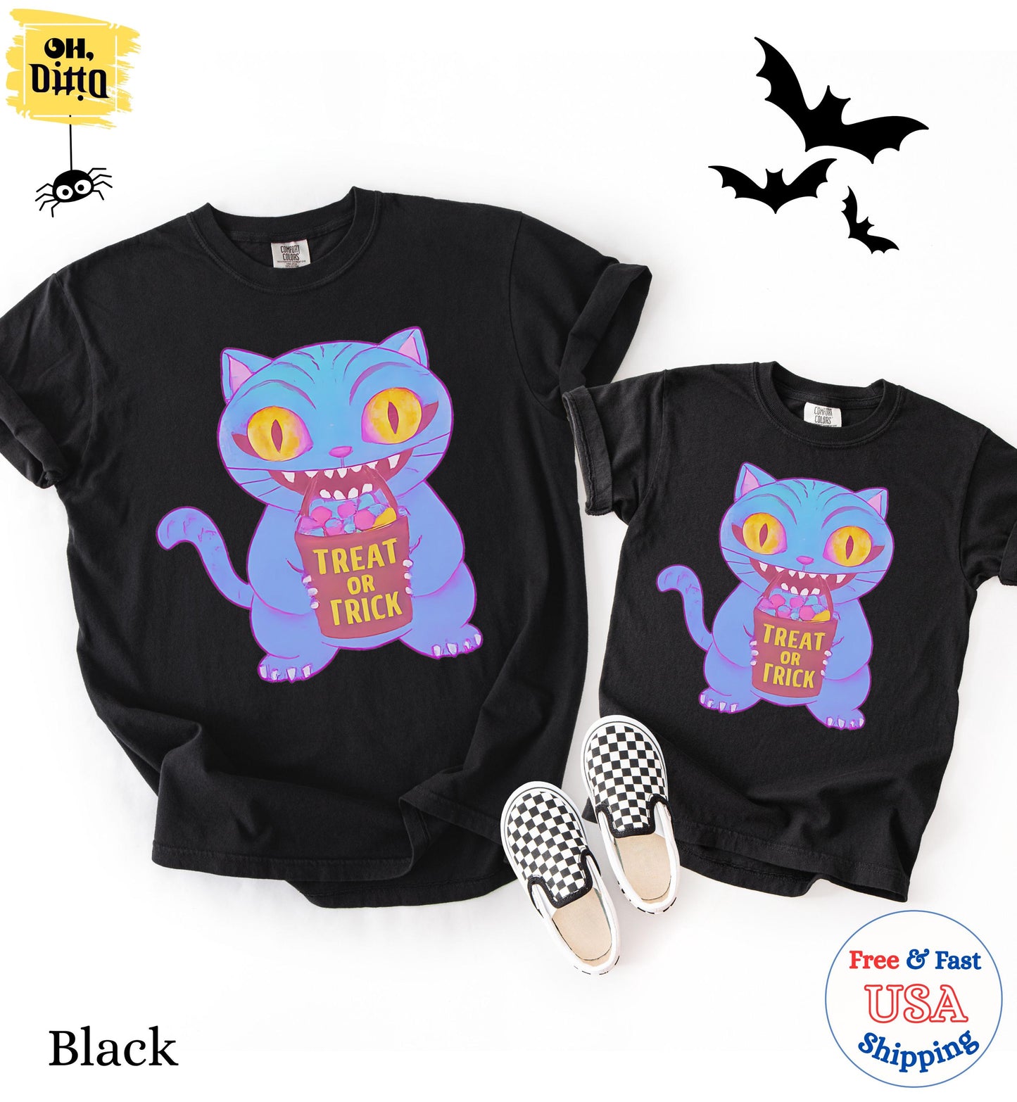 Derpy Trick or Treat Spooky Season Shirt, Halloween Shirts, Kpop Huntrix Shirt, Huntrix Girl Kpop Movie Fan Gift Tee, Kpop Demon Hunters Tee