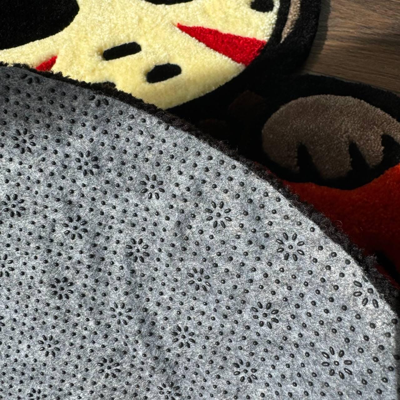 3D Halloween Puffy custom rug Tufted rug Fully rugs scream rugs Custom rug your design rugs for bedroom Cute Horror rug Jason Mask rug