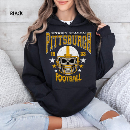Pittsburgh Football Vintage 90s Style Sweatshirt, Pittsburgh Football Shirt, Sunday Football Shirt, Pittsburgh Crewneck Sweatshirt, Game Day