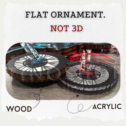 Custom Garden Tool Christmas Ornament, Flat 2D Ornament, Christmas Tree Hanging Decor, Gardening Lover Gift