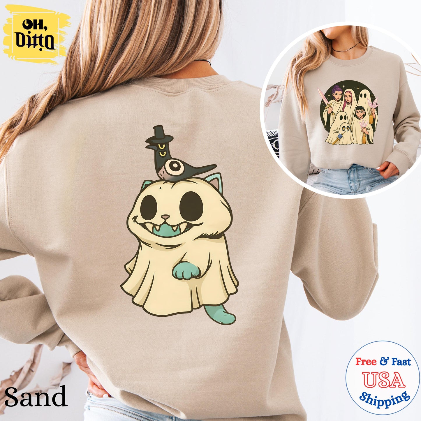 Huntrix Spooky Seoson Hoodie, Derpy the Tiger And Bird Cute Demon Hunter Tiger Shirt, Huntrix Fan Gift, Hunters Tiger Fan, Halloween Gift