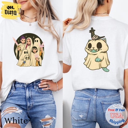 Huntrix Spooky Seoson Hoodie, Derpy the Tiger And Bird Cute Demon Hunter Tiger Shirt, Huntrix Fan Gift, Hunters Tiger Fan, Halloween Gift