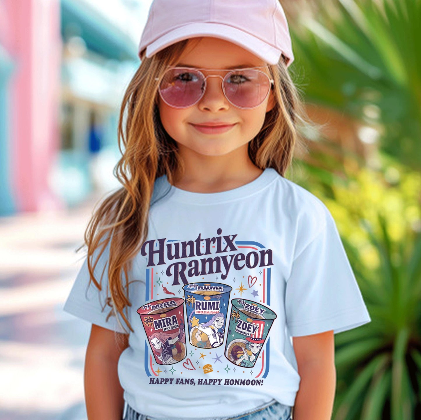 Huntrix T Shirt, Demon Hunters Shirt, Huntrix Girls T Shirt, Mira Rumi Joey Shirt, Demon Hunter Kids Shirt, Gift For Kpop Fan, Kpop Movie