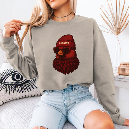 Arizona Football Retro Sweatshirt, Arizona Fan Crewneck, Arizona Football Shirt, Arizona Gift, Game Day Shirt, Sunday Sport Sweatshirt