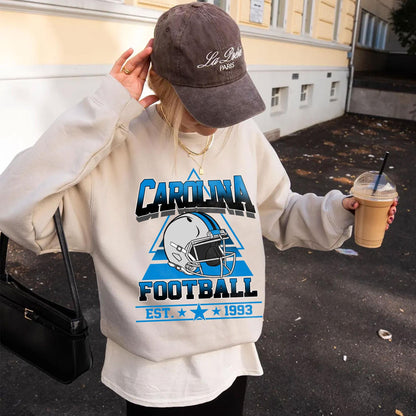 Carolina Football Sweatshirt,Carolina Game Day Shirt,Carolina Shirt,Sunday Football Shirt,Trendy Carolina Football Fan Shirt