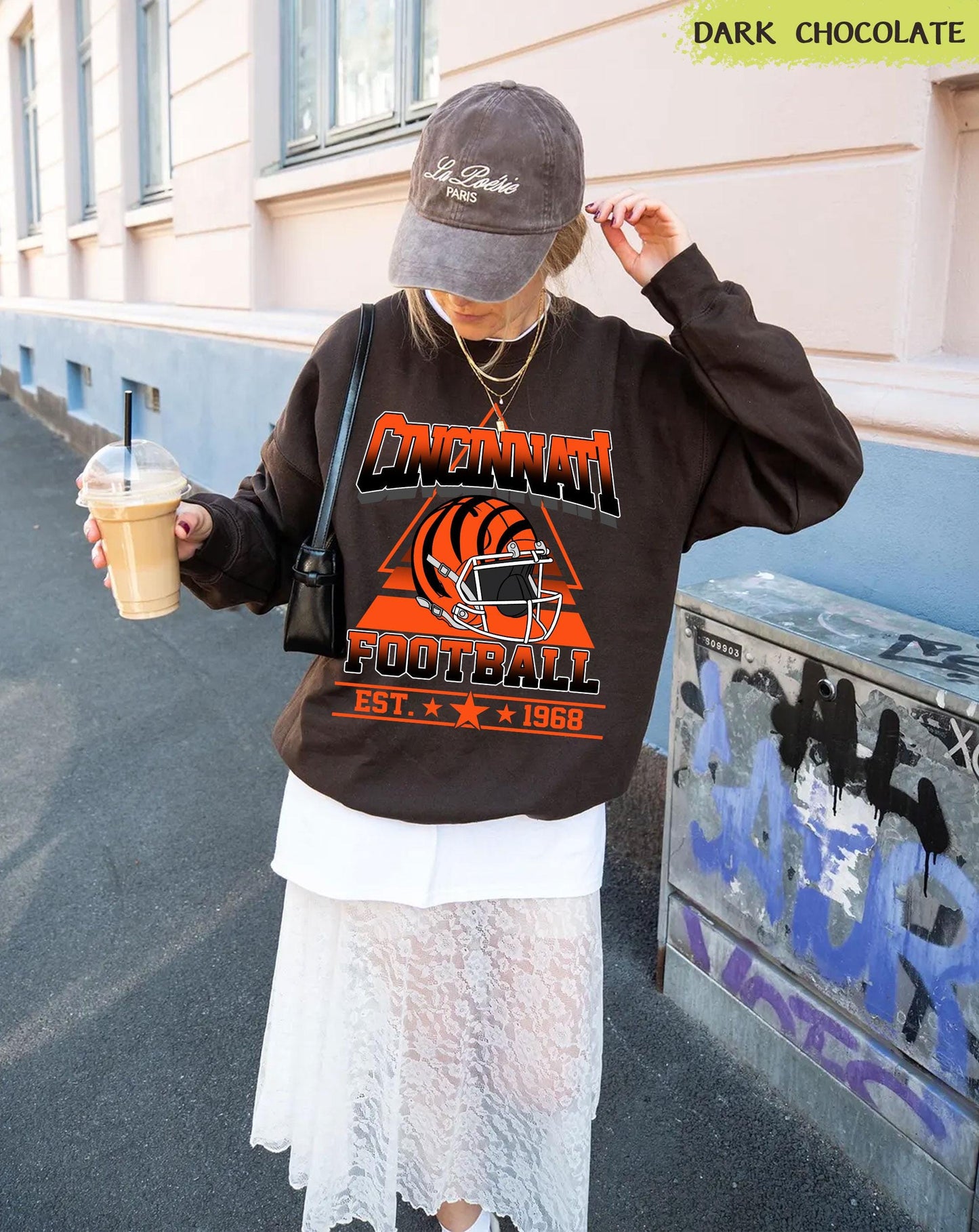 Cincinnati Football Sweatshirt,Cincinnati Game Day Shirt,Cincinnati Shirt,Sunday Football Shirt,Trendy Cincinnati Football Fan Shirt