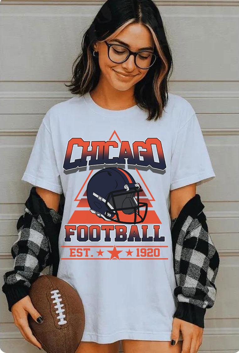 Chicago Football Sweatshirt,Chicago Game Day Shirt,Chicago Shirt,Sunday Football Shirt,Trendy Chicago Football Fan Shirt
