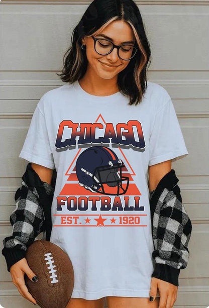 Chicago Football Sweatshirt,Chicago Game Day Shirt,Chicago Shirt,Sunday Football Shirt,Trendy Chicago Football Fan Shirt