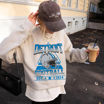Detroit Football Sweatshirt,Detroit Game Day Shirt,Detroit Shirt,Sunday Football Shirt,Trendy Detroit Football Fan Shirt