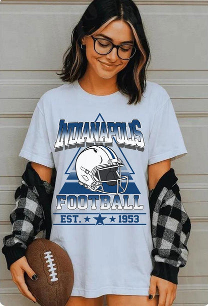 Indianapolis Football Vintage Sweatshirt T-Shirt,Indianapolis Colt Football Shirt, Retro Indianapolis Football Colt Fan Gift