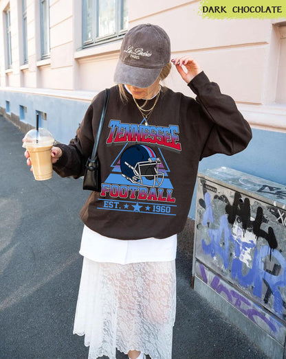 Tennessee Football Sweatshirt,Tennessee Game Day Shirt,Tennessee Shirt,Sunday Football Shirt,Trendy Tennessee Football Fan Shirt