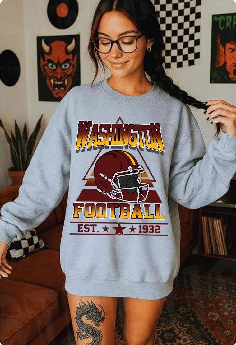 Washington Football Sweatshirt,Washington Game Day Shirt,Washington Shirt,Sunday Football Shirt,Trendy Washington Football Fan Shirt