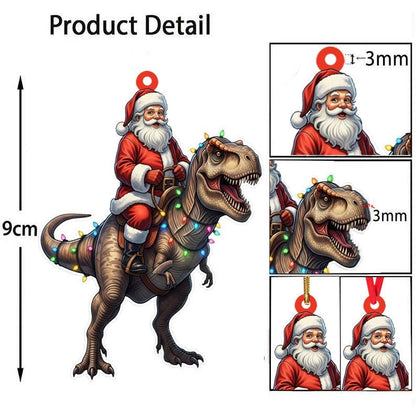 Custom Name Axolotl With Christmas Lights Ornament, Xmas Tree Decor, 2D Flat Ornament, Axolotl Lover Gift, Christmas Gift