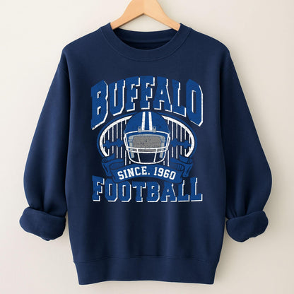 Buffalo Football Vintage Style Shirt, Buffalo Fan Sweatshirt, Game Day Shirt, Buffalo Football Fan Shirt, New York Sweatshirt