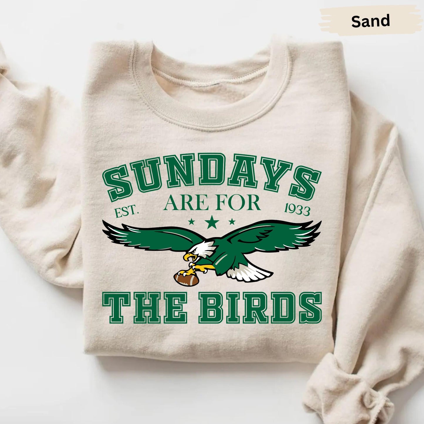 Sundays Are For The Birds Sweatshirt: Philly Football, Eagles Sport Gear