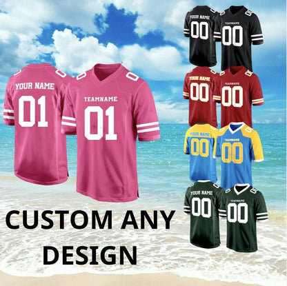 All Stitched Jersey,Personalized Stitched Football Jersey,Custom Team Shirt,embroidered Football Jerseys, Stitched Jersey,Team Custom Jersey