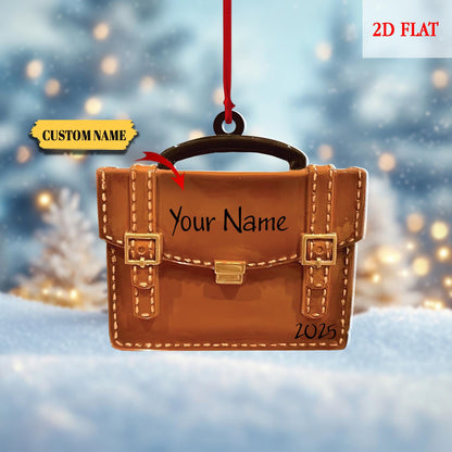 Personalized  Lawyer Ornament 2025, Best Lawyer Christmas Ornament, Lawyer-Judge-Future Attorney Briefcase Ornament, Christmas Xmas Gift