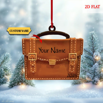 Personalized  Lawyer Ornament 2025, Best Lawyer Christmas Ornament, Lawyer-Judge-Future Attorney Briefcase Ornament, Christmas Xmas Gift