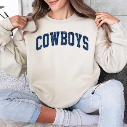 Dallas Football Graphic Style Sweatshirt, Dallas Football Shirt, Cowboy Shirt, Dallas Shirt, Football Shirt, Dallas Fans Gift Tee