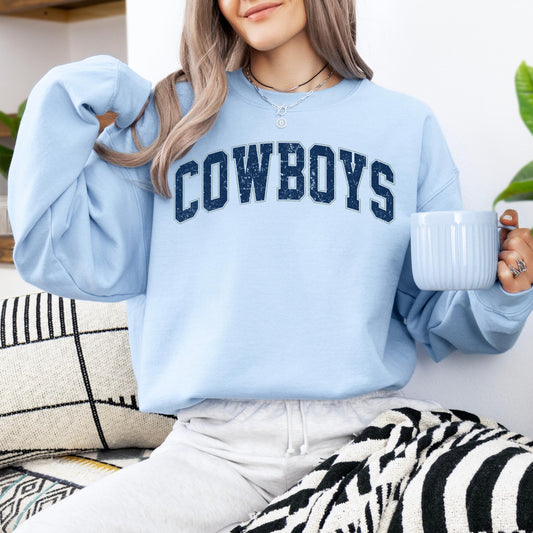 Dallas Football Graphic Style Sweatshirt, Dallas Football Shirt, Cowboy Shirt, Dallas Shirt, Football Shirt, Dallas Fans Gift Tee