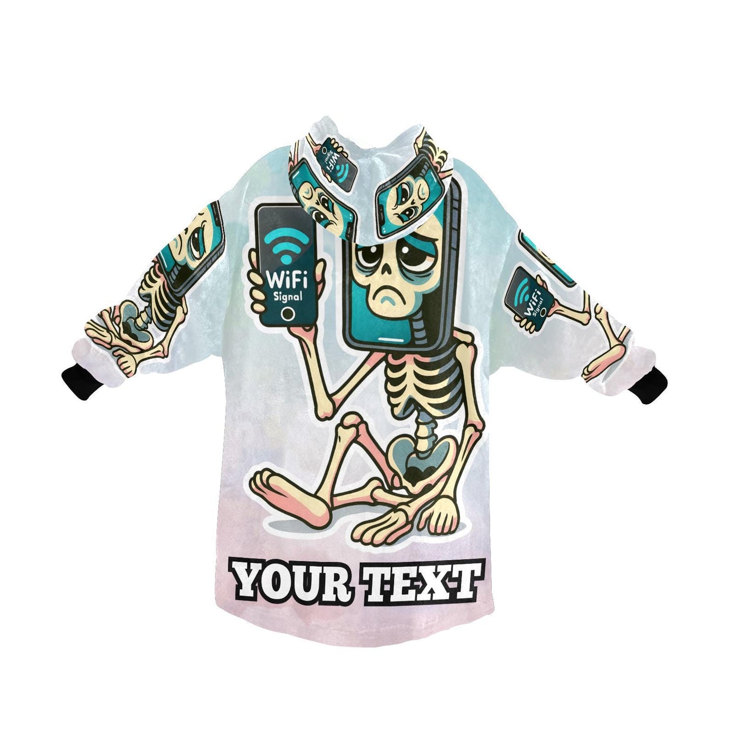 Pot Hotspot Kids Hoodie Blanket Hooded Blankets Brainrot Personalized Gift Brainrots