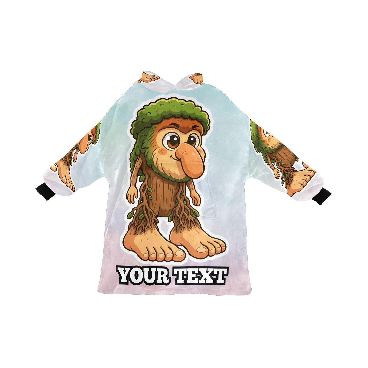 Brr Brr Patapim Kids Hoodie Blanket Hooded Blankets Brainrot Personalized Gift Brainrots