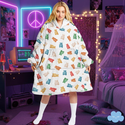 Gummy Bear Hooded Blanket - Unisex Hoodie