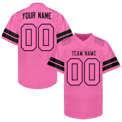 Customized  Football Jersey Men Women Youth Kid, White Green Gold Football Shirt Printed Name Number and Logo, Practice Sports Uniform