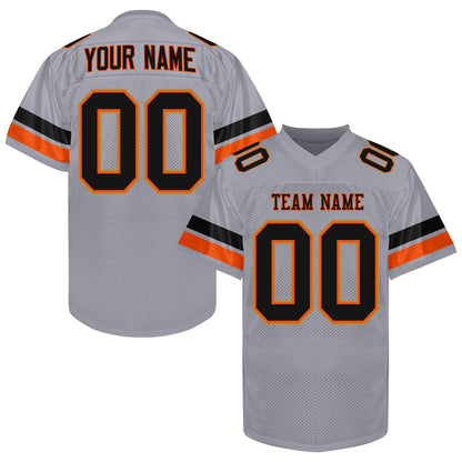 Customized Green Yellow Football Jersey Men Women Youth Kid, Football Shirt Printed Name Number and Logo, Practice Football Sports Uniform