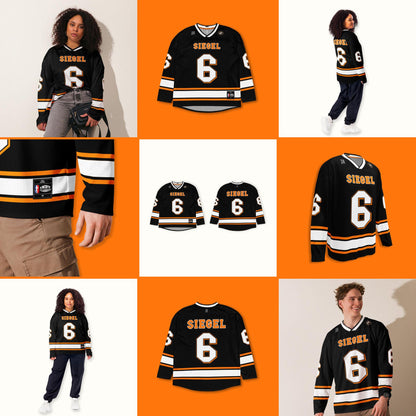 Unisex Oversized Racing Jersey – Lightweight F1 Streetwear Hockey Jersey with Bold Number 6