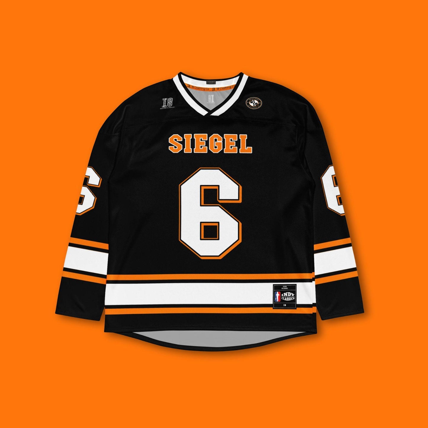 Unisex Oversized Racing Jersey – Lightweight F1 Streetwear Hockey Jersey with Bold Number 6