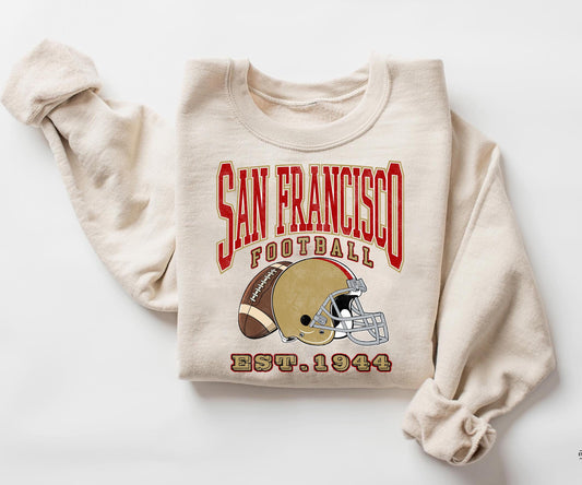 San Francisco Football Shirt, San Francisco Super Bowl Champions Sweatshirt, Sunday Football Shirt, Vintage San Francisco Shirt