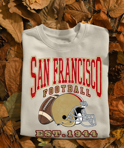 San Francisco Football Shirt, San Francisco Super Bowl Champions Sweatshirt, Sunday Football Shirt, Vintage San Francisco Shirt
