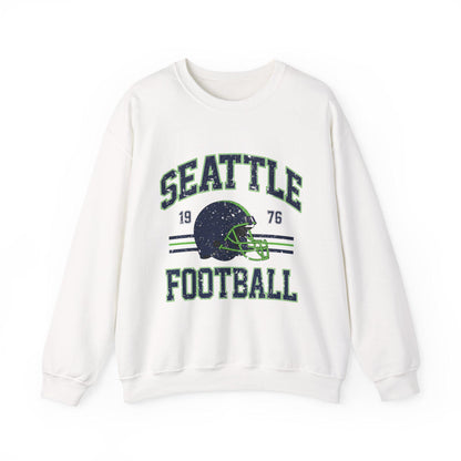 Seattle Football Retro 90s Style Sweatshirt, Trendy Seattle Football Fan Gifts Shirt, Seattle Game Day Shirts, Trendy Sea Hawk Sweatshirt