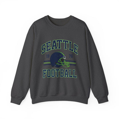 Seattle Football Retro 90s Style Sweatshirt, Trendy Seattle Football Fan Gifts Shirt, Seattle Game Day Shirts, Trendy Sea Hawk Sweatshirt