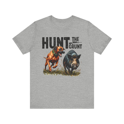 Hog Hunting Graphic Tee: Outdoorsman Unisex T-Shirt