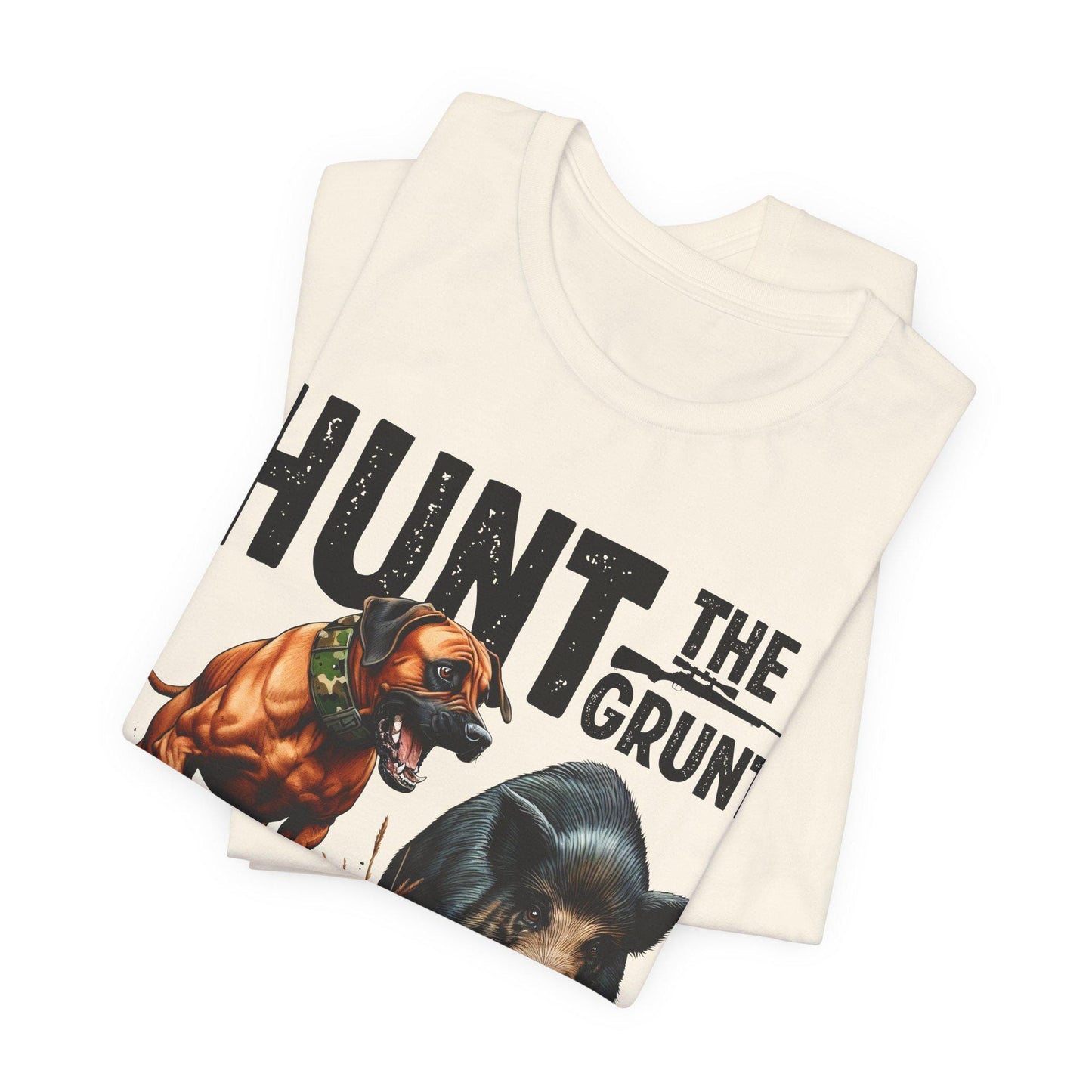 Hog Hunting Graphic Tee: Outdoorsman Unisex T-Shirt