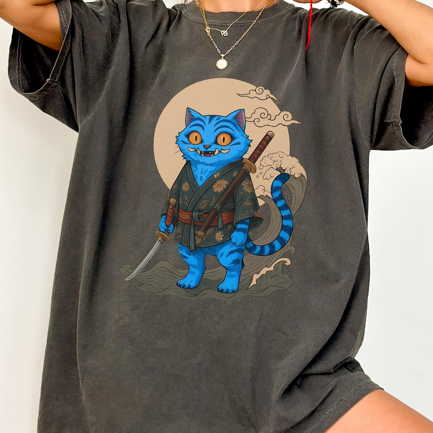 Derpy Tiger Kpop Tee: Saja Boys Inspired Comfort Colors Shirt