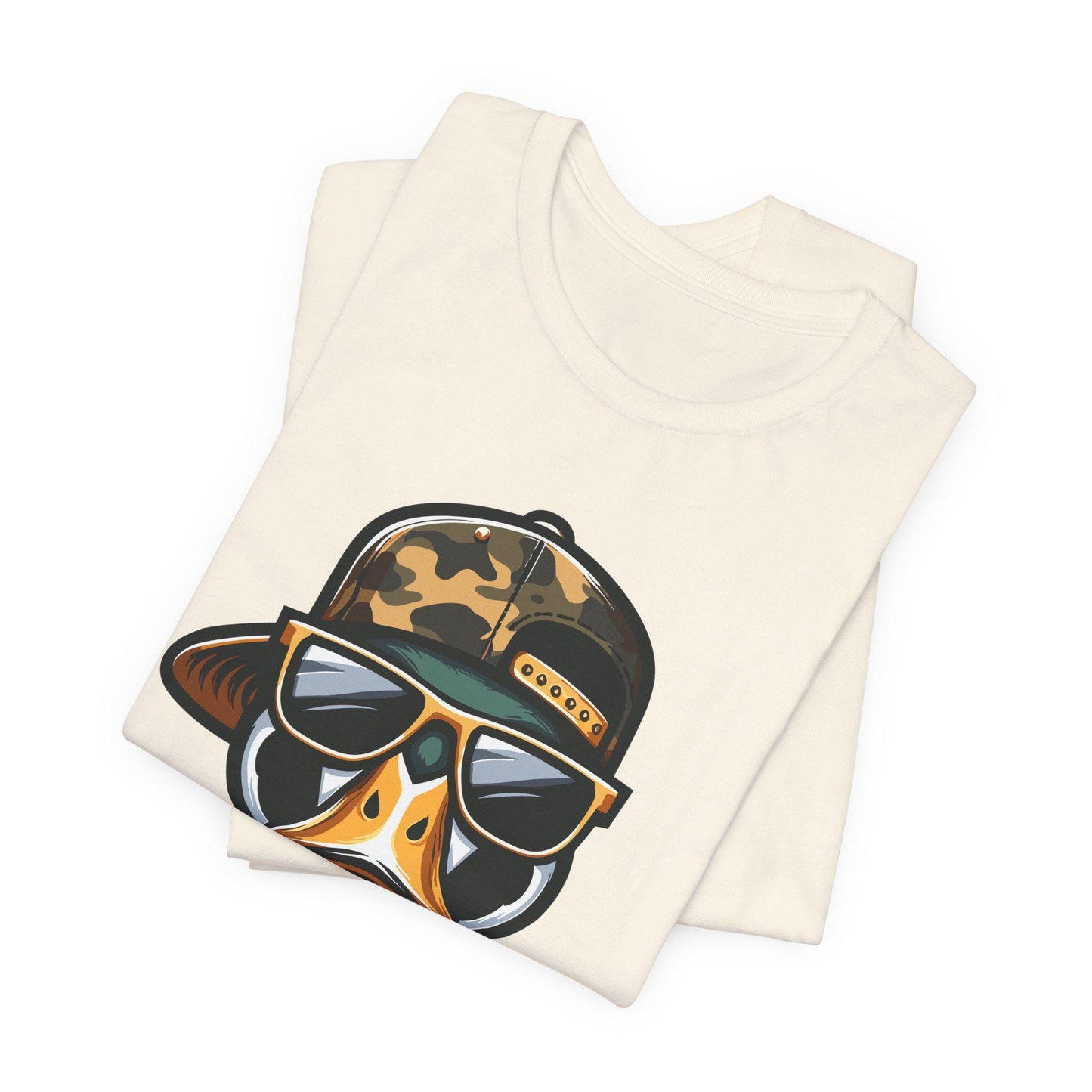 Adult Unisex Short Sleeve Tee: Mallard Duck Graphic T-shirt, Gift for Duck Hunters, Outdoorsman