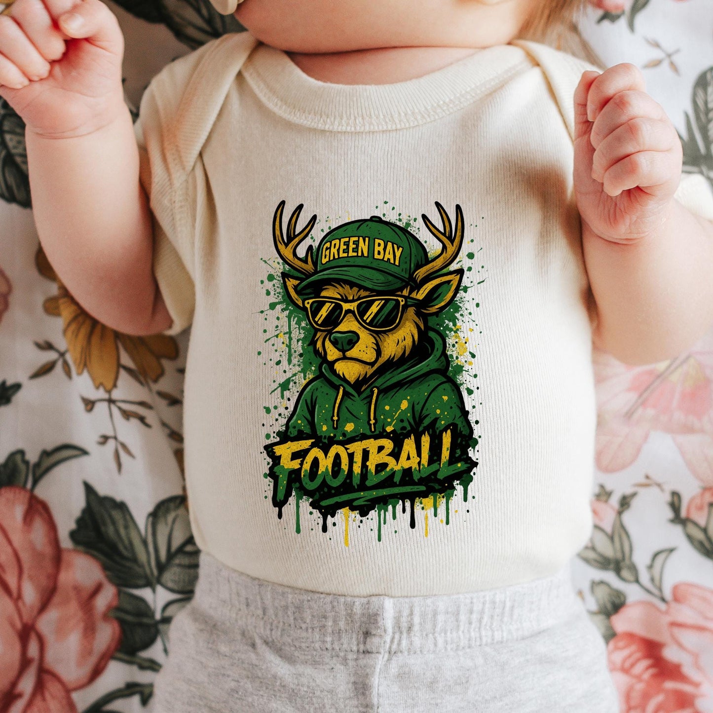 Green Bay Football Sweatshirt, Retro Sports Fan Shirt, Trendy Game Day Gift Tee, Green Bay Mascot Sweatshirt, Green Bay Football Fan Shirt