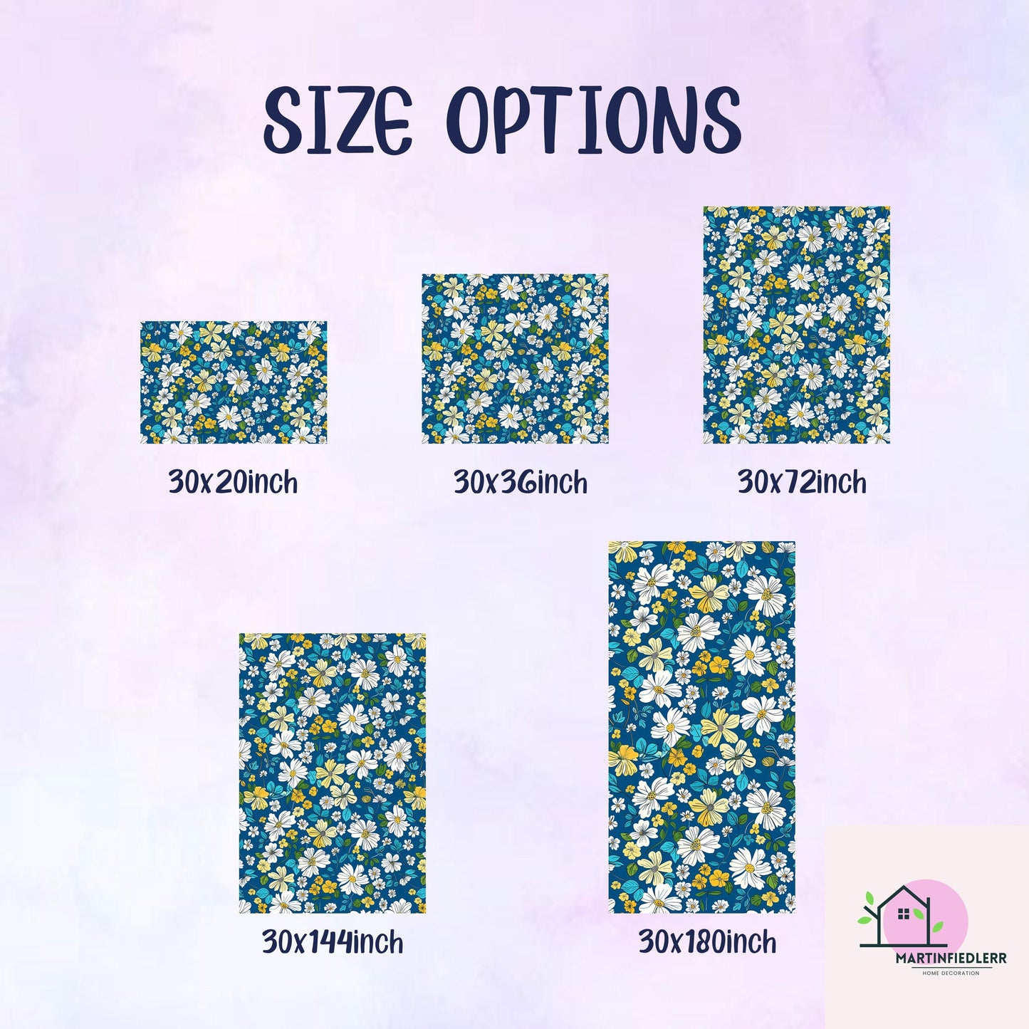 Midnight Daisy Wrapping Paper: Retro Floral Biodegradable Art Paper