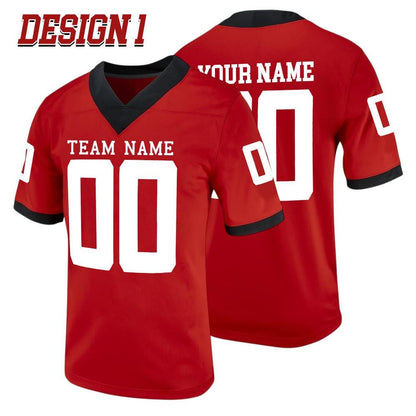 Custom College Football Team Jersey, Custom Cincinnati College Football Team Jersey, AnyTeam Name Number Jersey, University Jersey 30825HC55