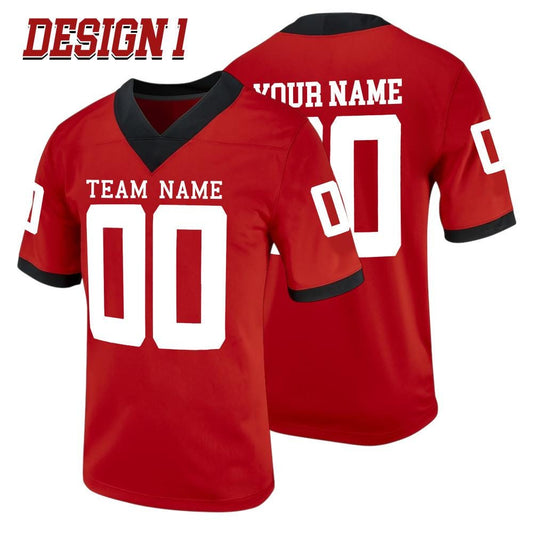 Custom College Football Team Jersey, Custom Cincinnati College Football Team Jersey, AnyTeam Name Number Jersey, University Jersey 30825HC55