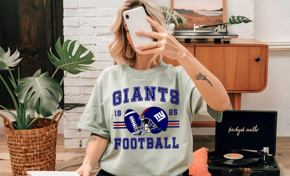 Giant Retro 90s Style Sweatshirt, New York Football Crewneck, NY Giant Shirt, New York Football Shirt, New York Fan Gift, New York Shirt