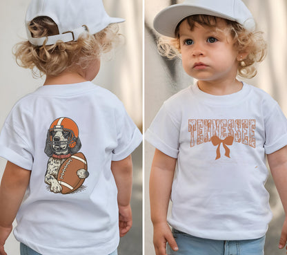 Tennessee Football Dog Shirt, Knoxville Game Day Shirt, Football Fan Shirt,Tennessee Football Shirt, Tennessee Lover Shirt, Double Sided Tee