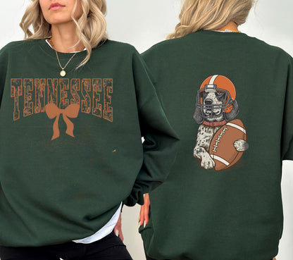 Tennessee Football Dog Shirt, Knoxville Game Day Shirt, Football Fan Shirt,Tennessee Football Shirt, Tennessee Lover Shirt, Double Sided Tee