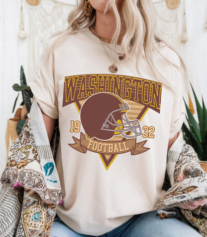 Washington Football 90s Style Sweatshirt, Washington Crewneck Commander Shirt, Washington Fan Gift, Sunday Football Shirt, Game Day